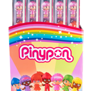 Pinypon rainbow tube, tubo con 7 personaggi pinypon colori arcobaleno; - PINYPON