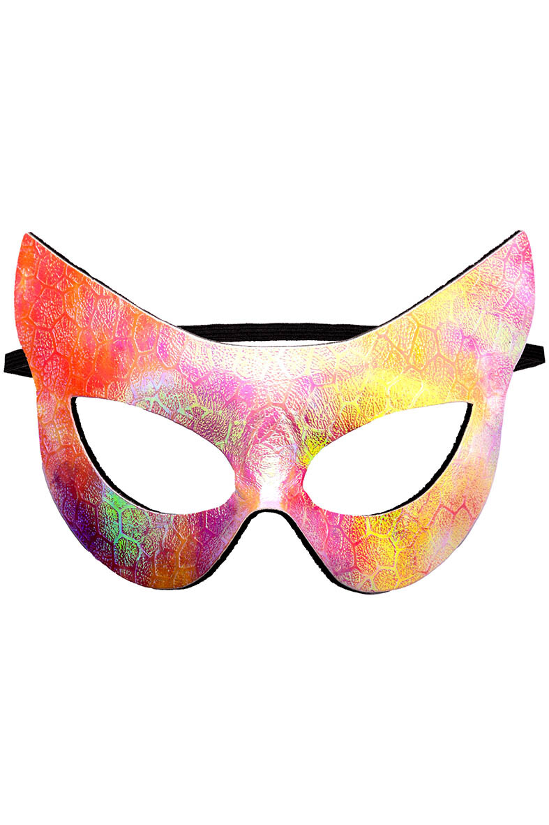 Maschera gatto in tessuto metallizzato per adulti disponibile in diverse  varianti - Toys Center