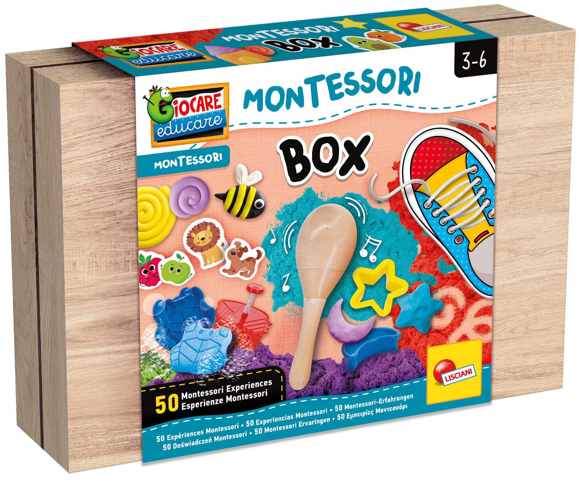 Montessori box maxi 50 esperienze - LISCIANI