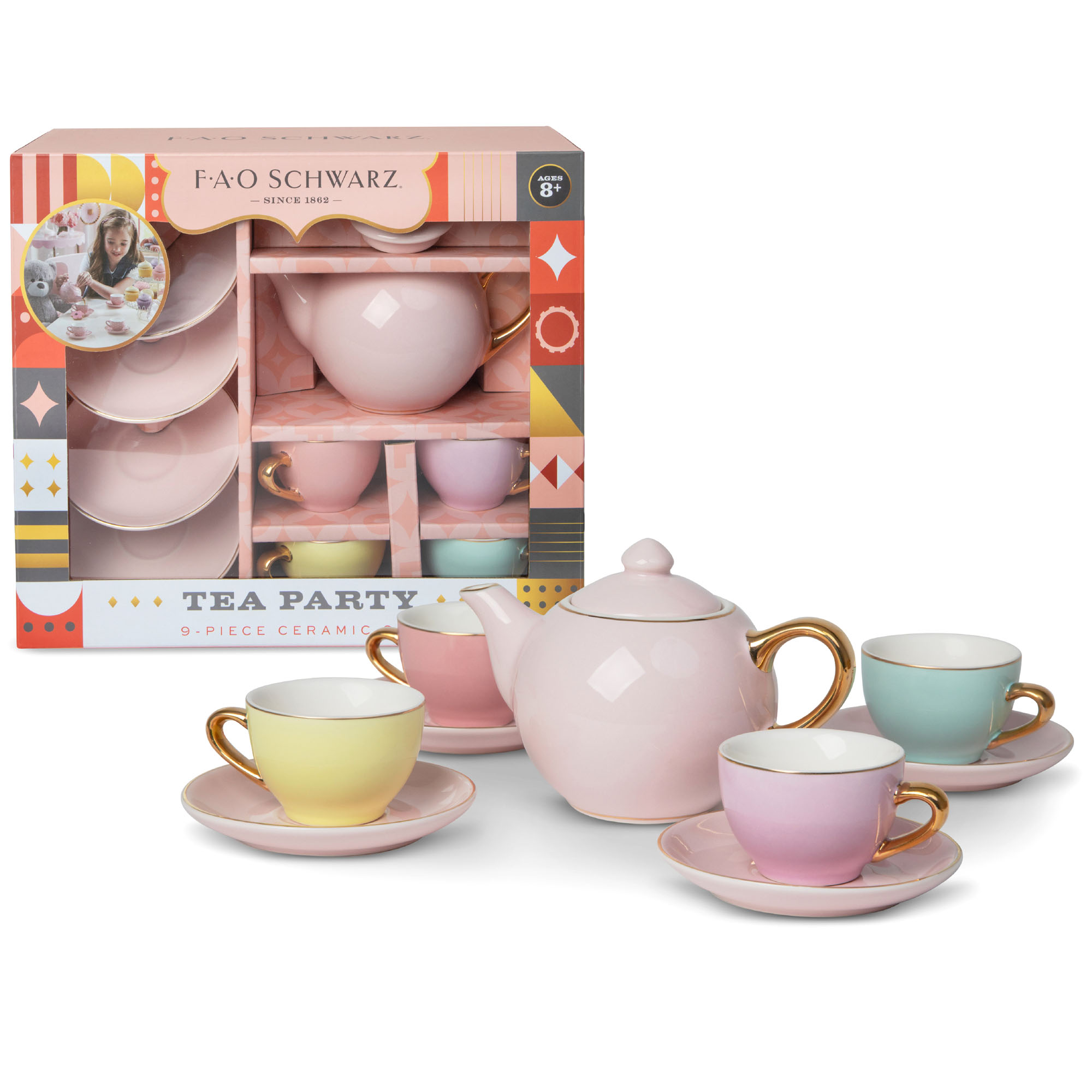 Set per il tea party in ceramica - FAO Schwarz