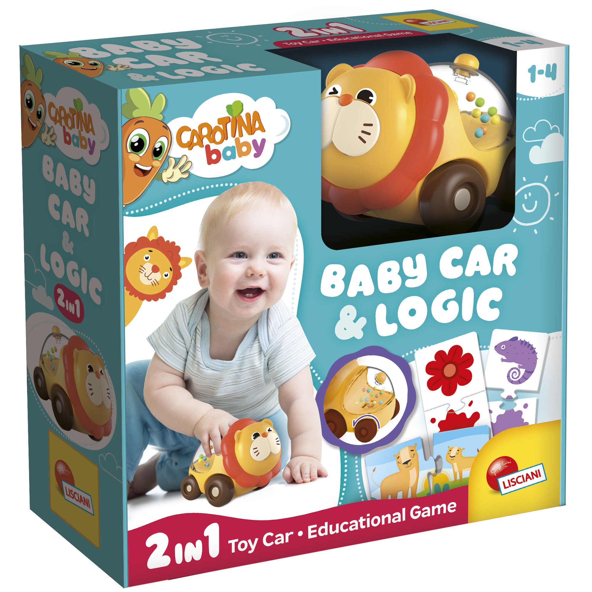 Carotina baby lion car & logic - 