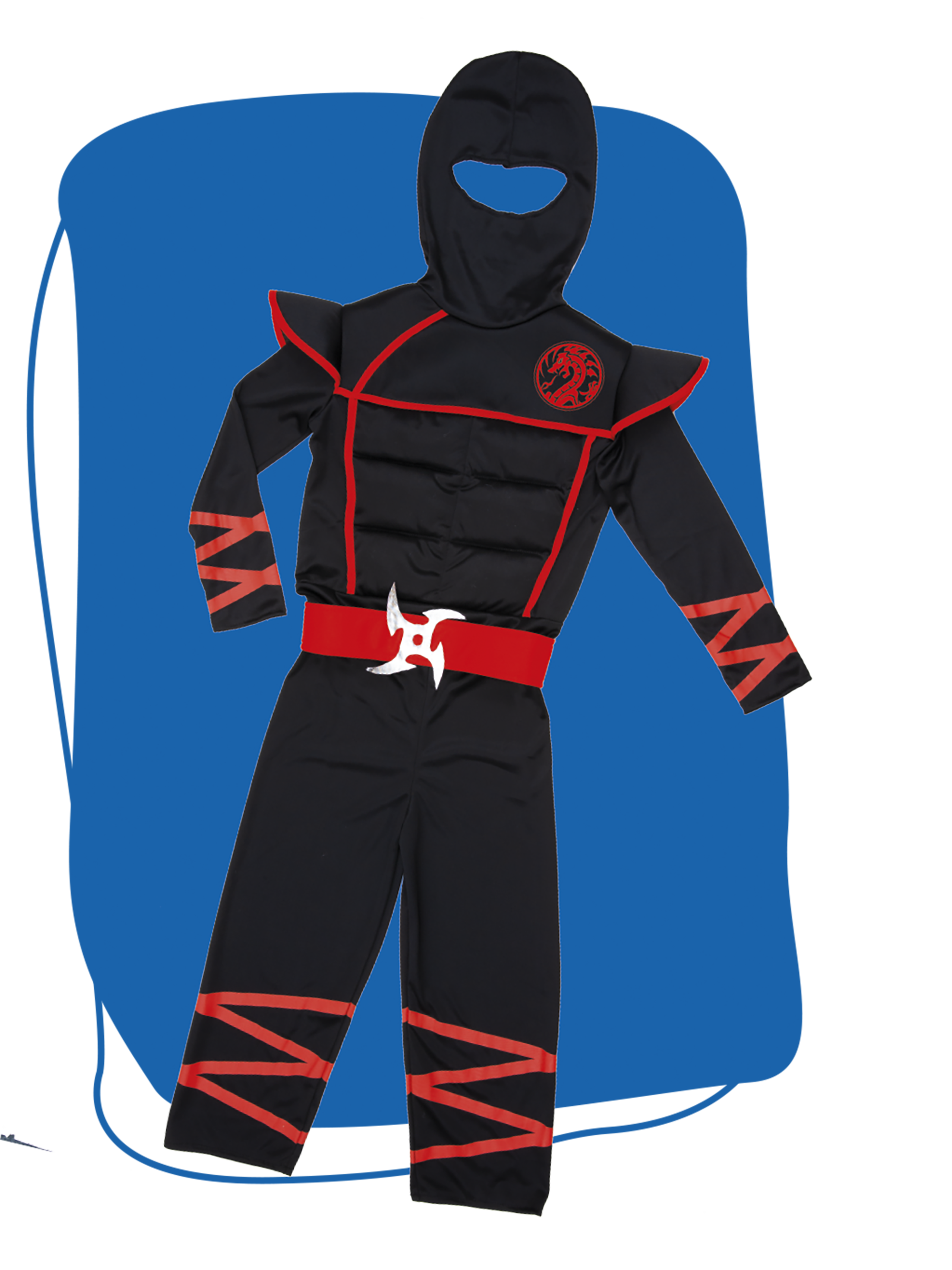 Costume ninja disponibile in diverse taglie - INVINCIBLE HEROES