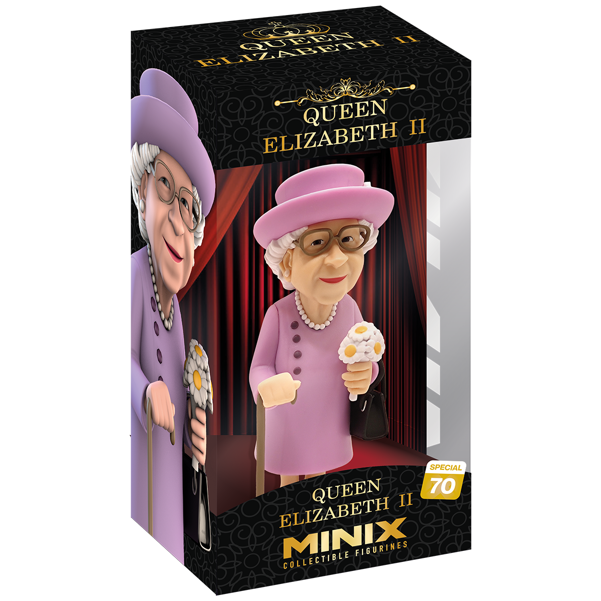 Minix collectible figurines - queen elizabeth ii - 
