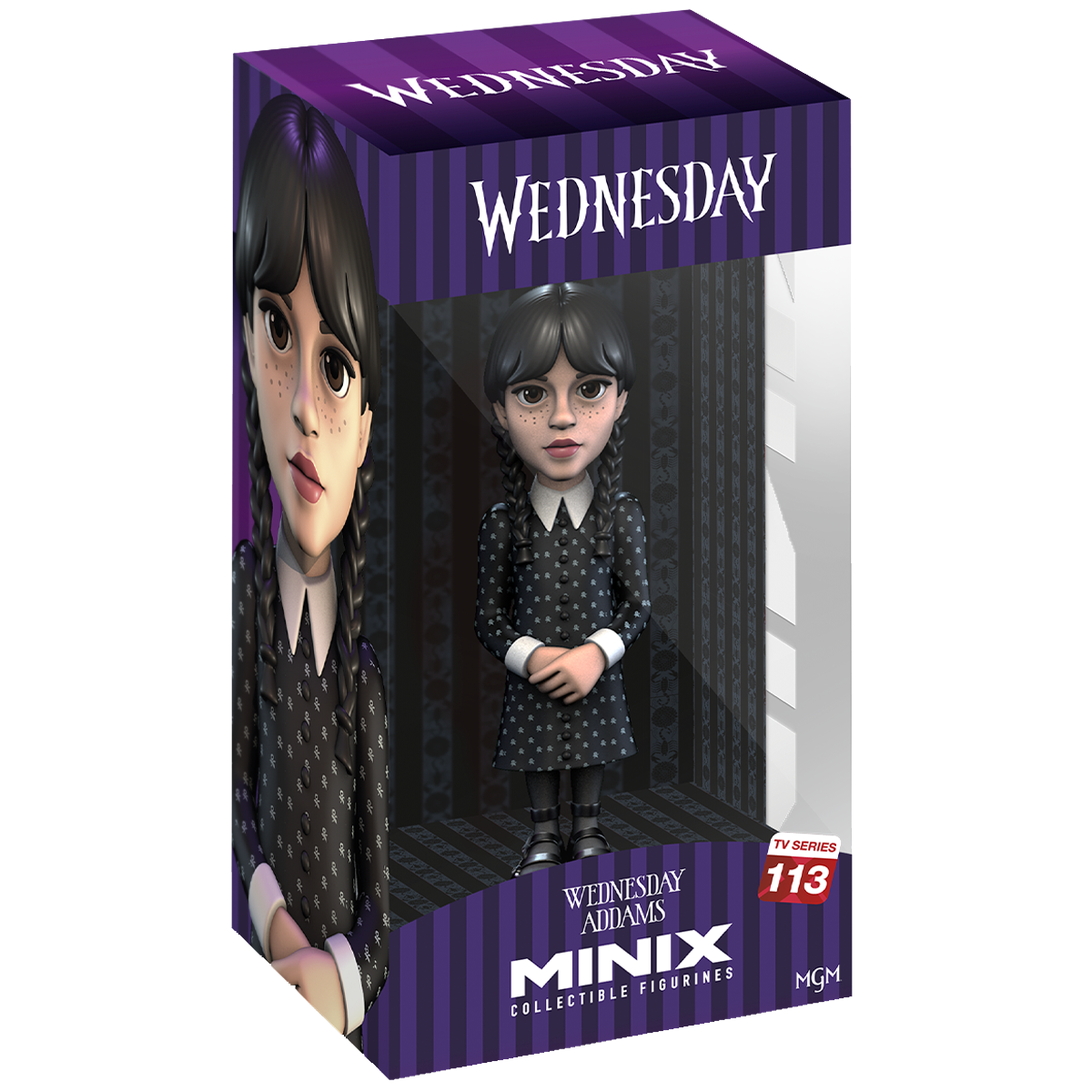 Minix collectible figurines - wednesday addams - 
