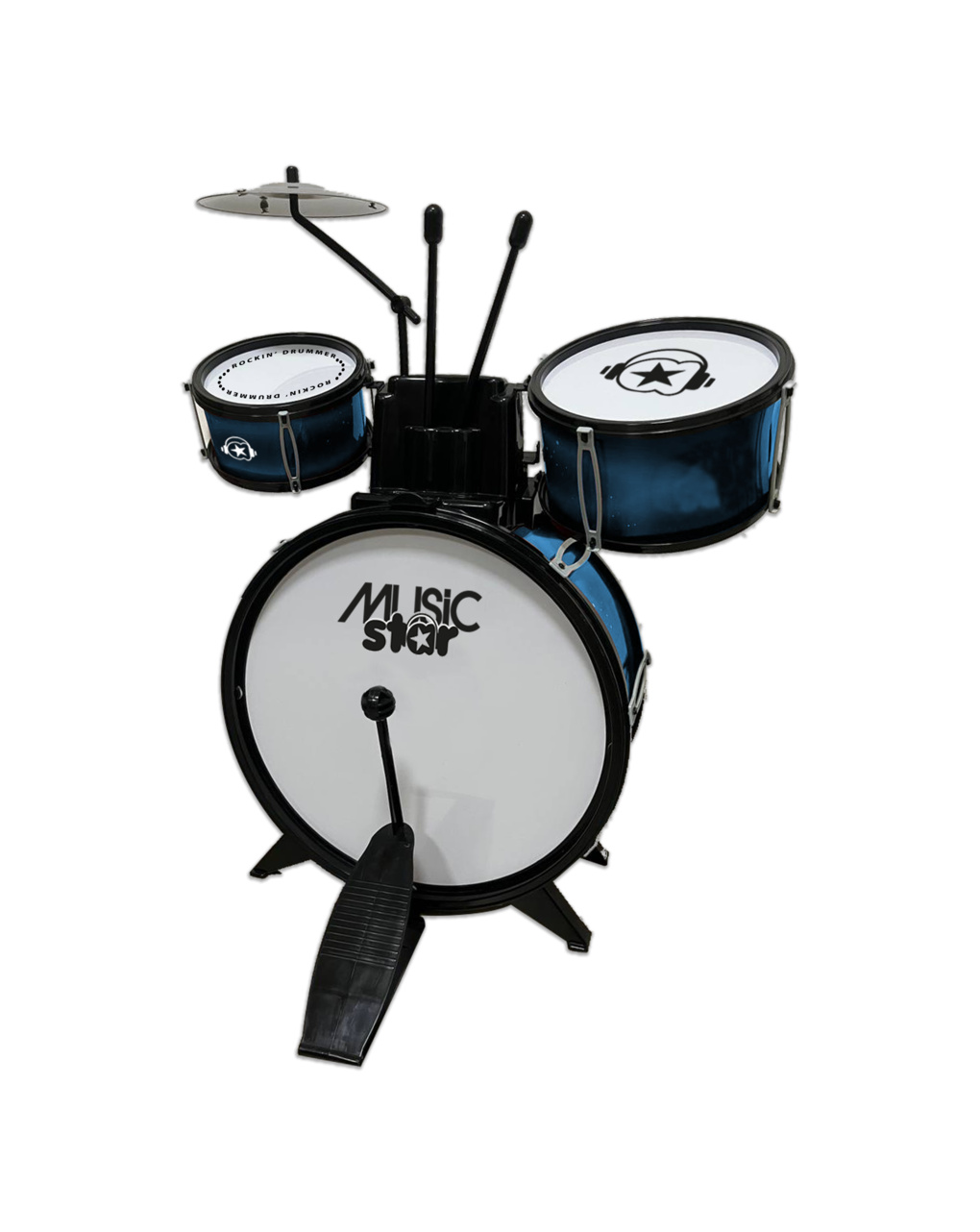 Drum set with stool - 