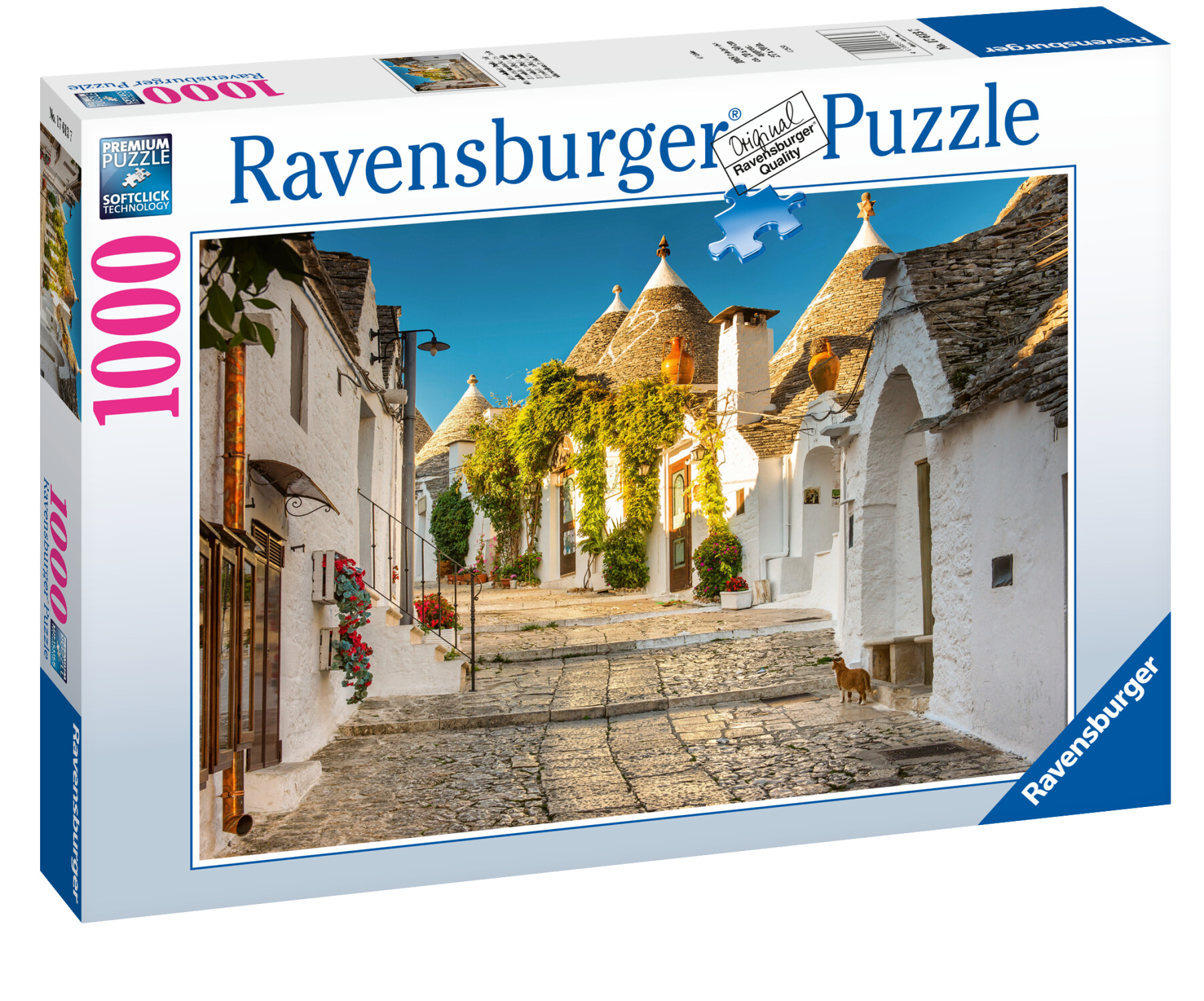 Ravensburger - puzzle alberobello, 1000 pezzi, puzzle adulti - RAVENSBURGER