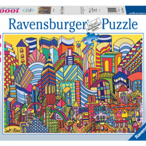 Ravensburger - puzzle boston by jack ottanio wjpc, 1000 pezzi, puzzle adulti - RAVENSBURGER