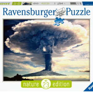 Ravensburger - puzzle vulcano etna, collezione nature edition, 1000 pezzi, puzzle adulti - RAVENSBURGER
