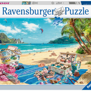 Ravensburger - puzzle la collezione di conchiglie, 1000 pezzi, puzzle adulti - RAVENSBURGER