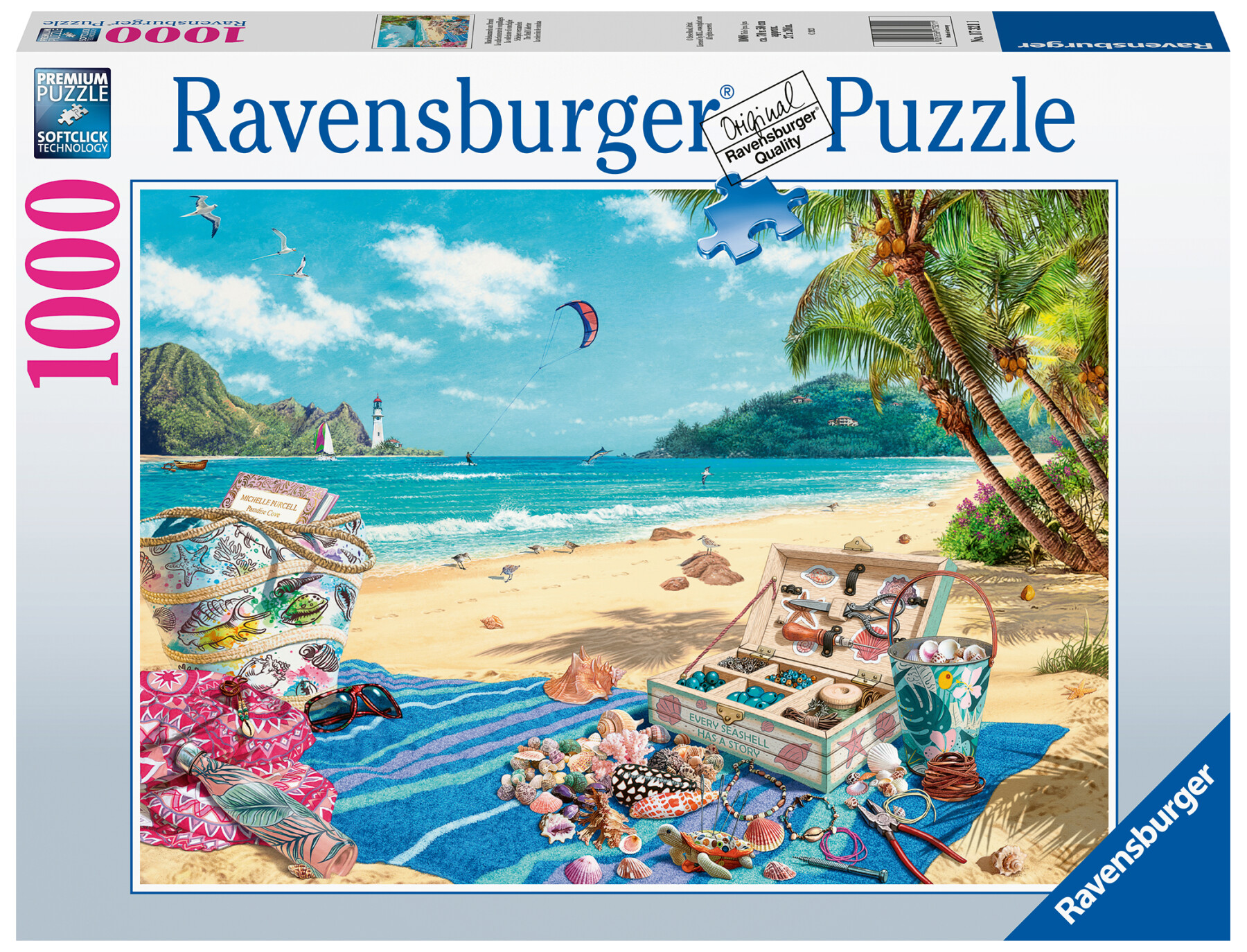 Ravensburger - puzzle la collezione di conchiglie, 1000 pezzi, puzzle adulti - RAVENSBURGER