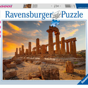 Ravensburger - puzzle valle dei templi agrigento, 1000 pezzi, puzzle adulti - RAVENSBURGER