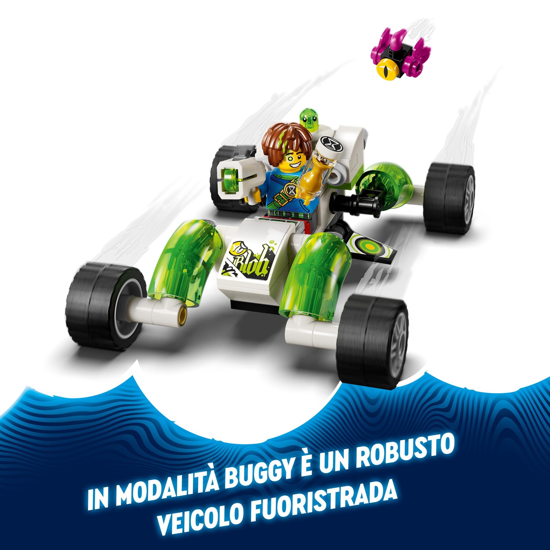 Lego dreamzzz 71471 il fuoristrada di mateo, buggy giocattolo che si trasforma in quadricottero, gioco per bambini di 7+ anni - LEGO DREAMZZZ