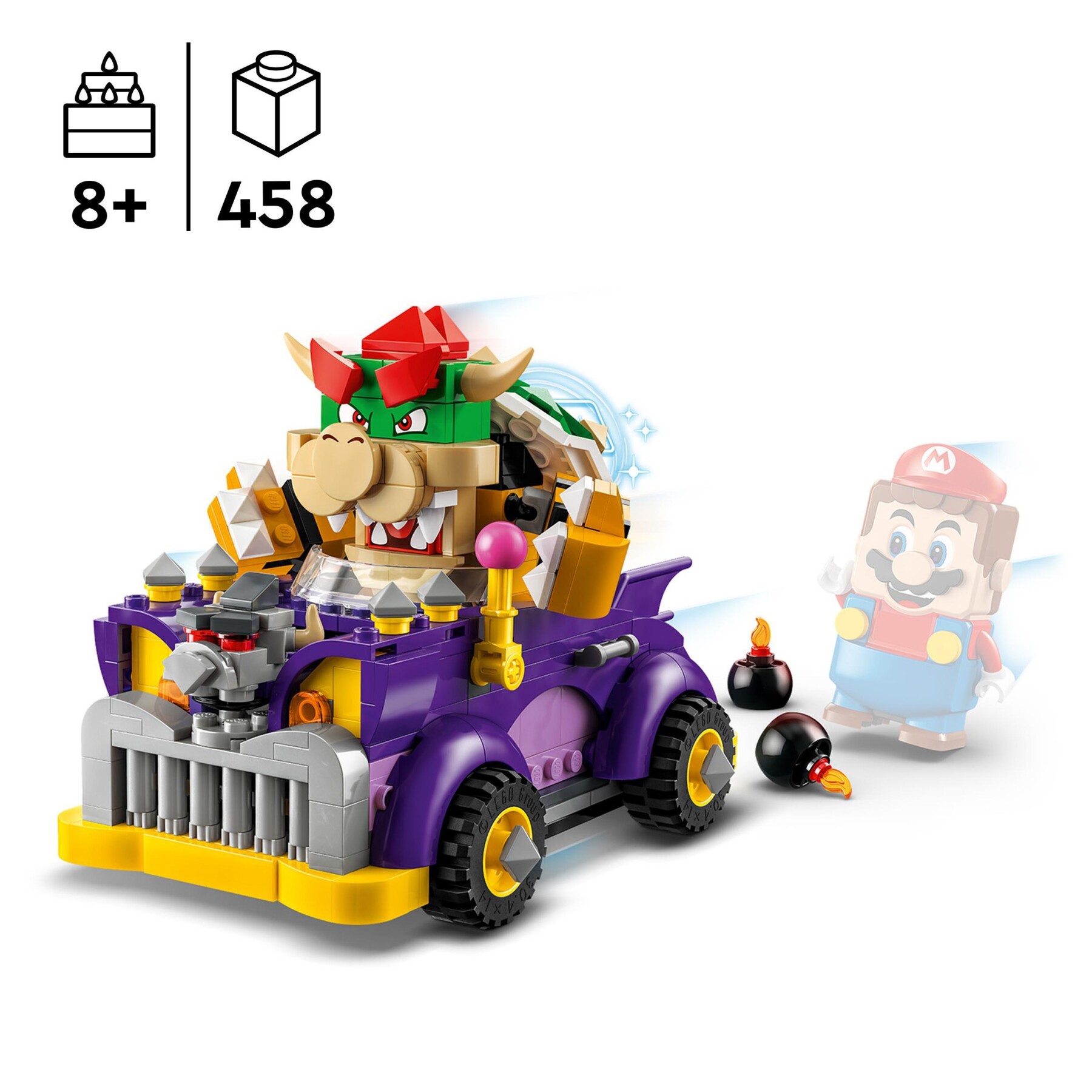 Lego super mario 71431 pack di espansione il bolide di bowser, giochi bambini 8+ anni con personaggio e macchina giocattolo - LEGO® Super Mario™, Super Mario