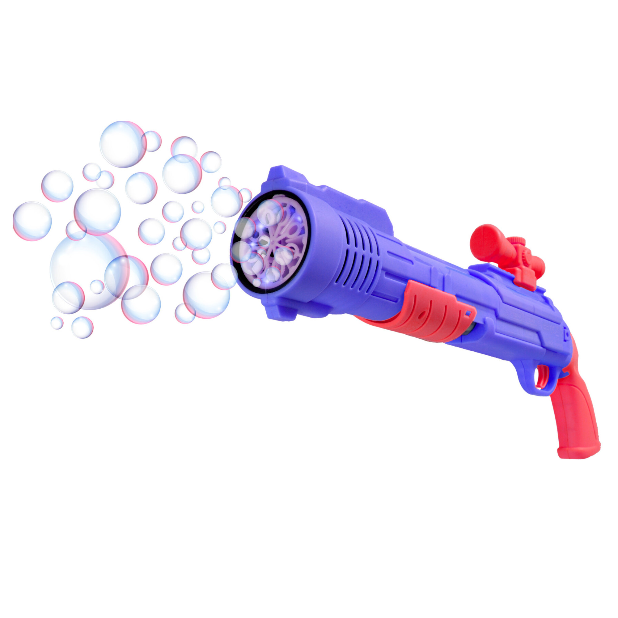 Sparacoriandoli di bolle con luce e ricarica - 