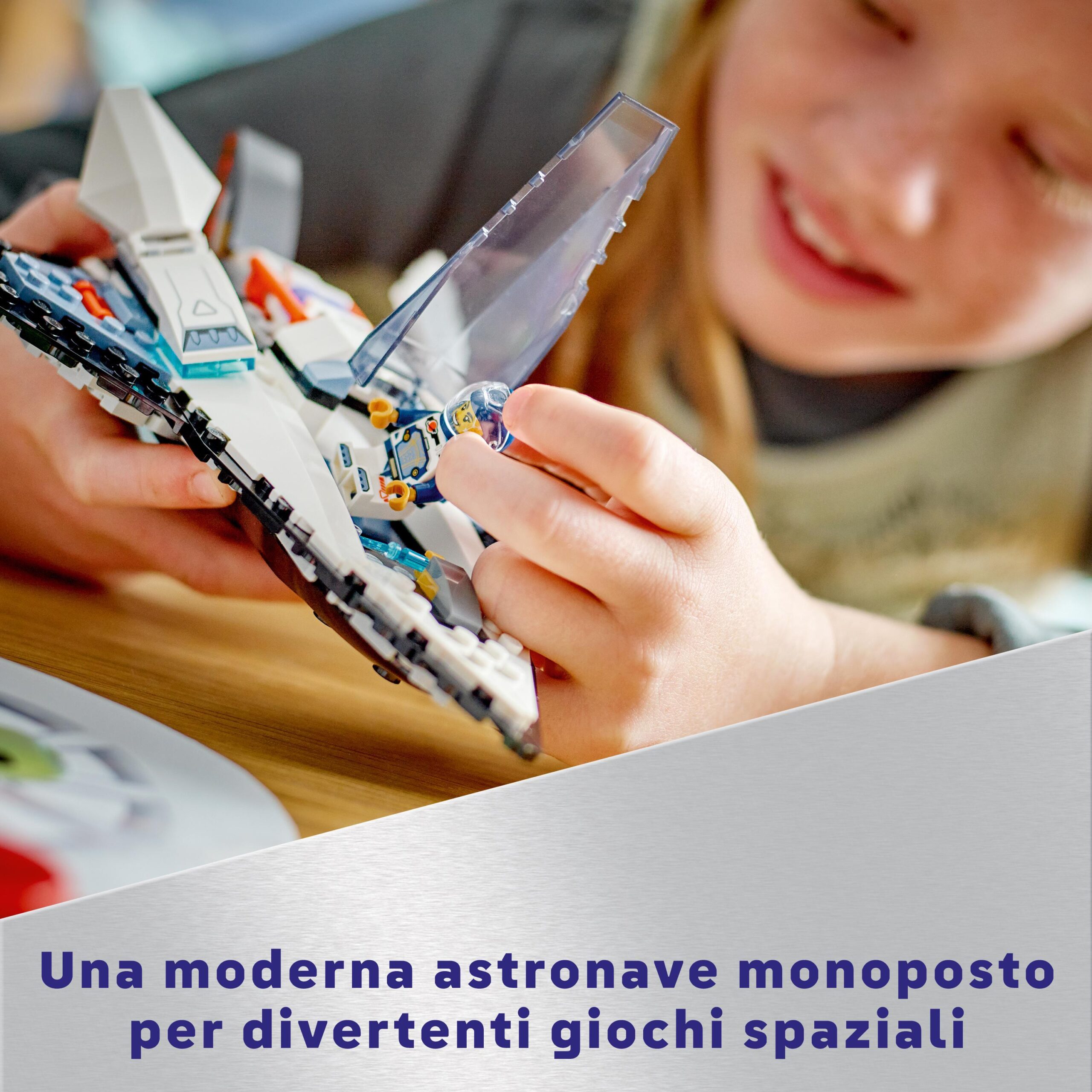 Lego city 60430 astronave interstellare, giocattolo, gioco spaziale per bambini 6+ anni con navicella, minifigure e drone robot - LEGO CITY