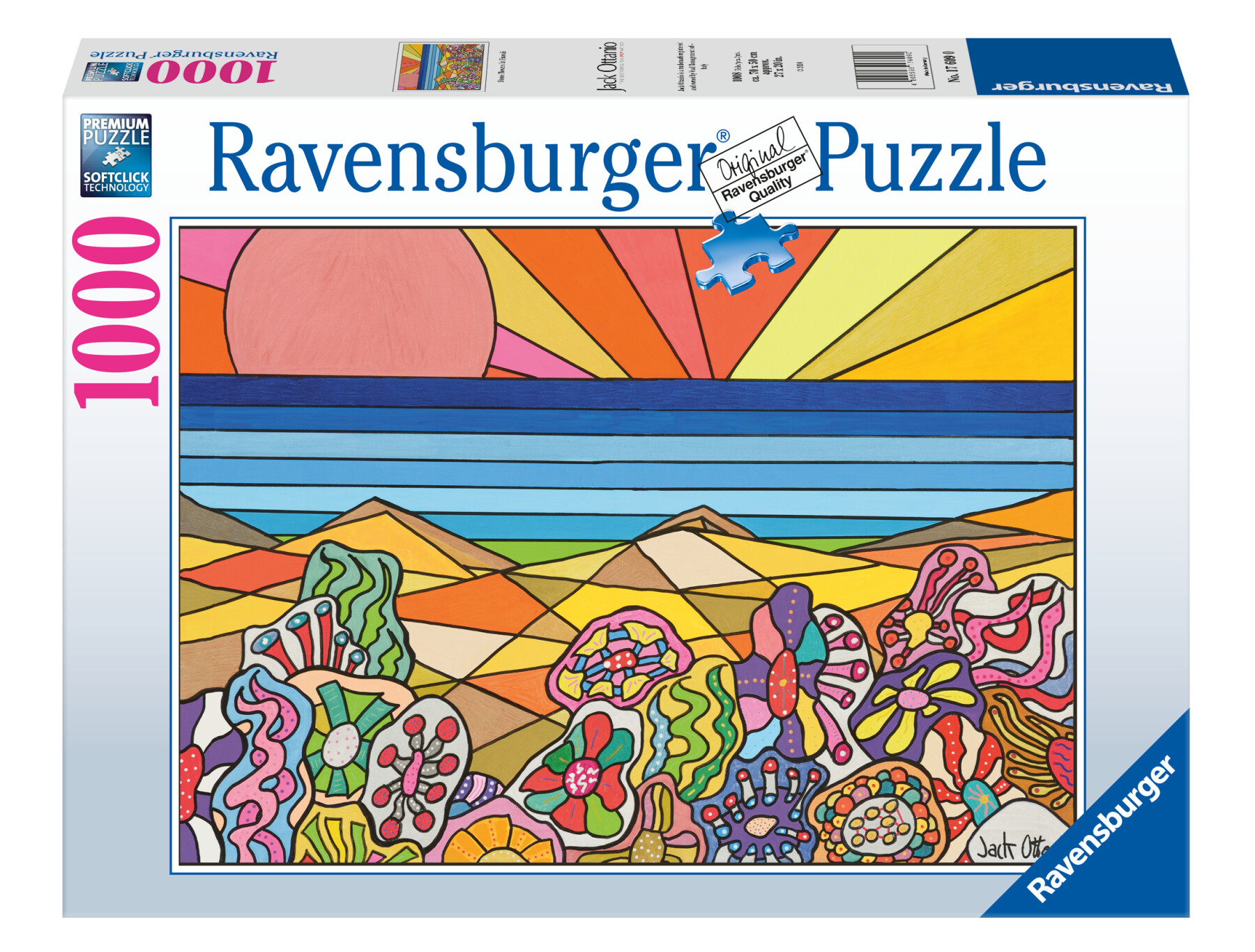 Ravensburger - puzzle hawaii by jack ottanio, 1000 pezzi, puzzle adulti - RAVENSBURGER