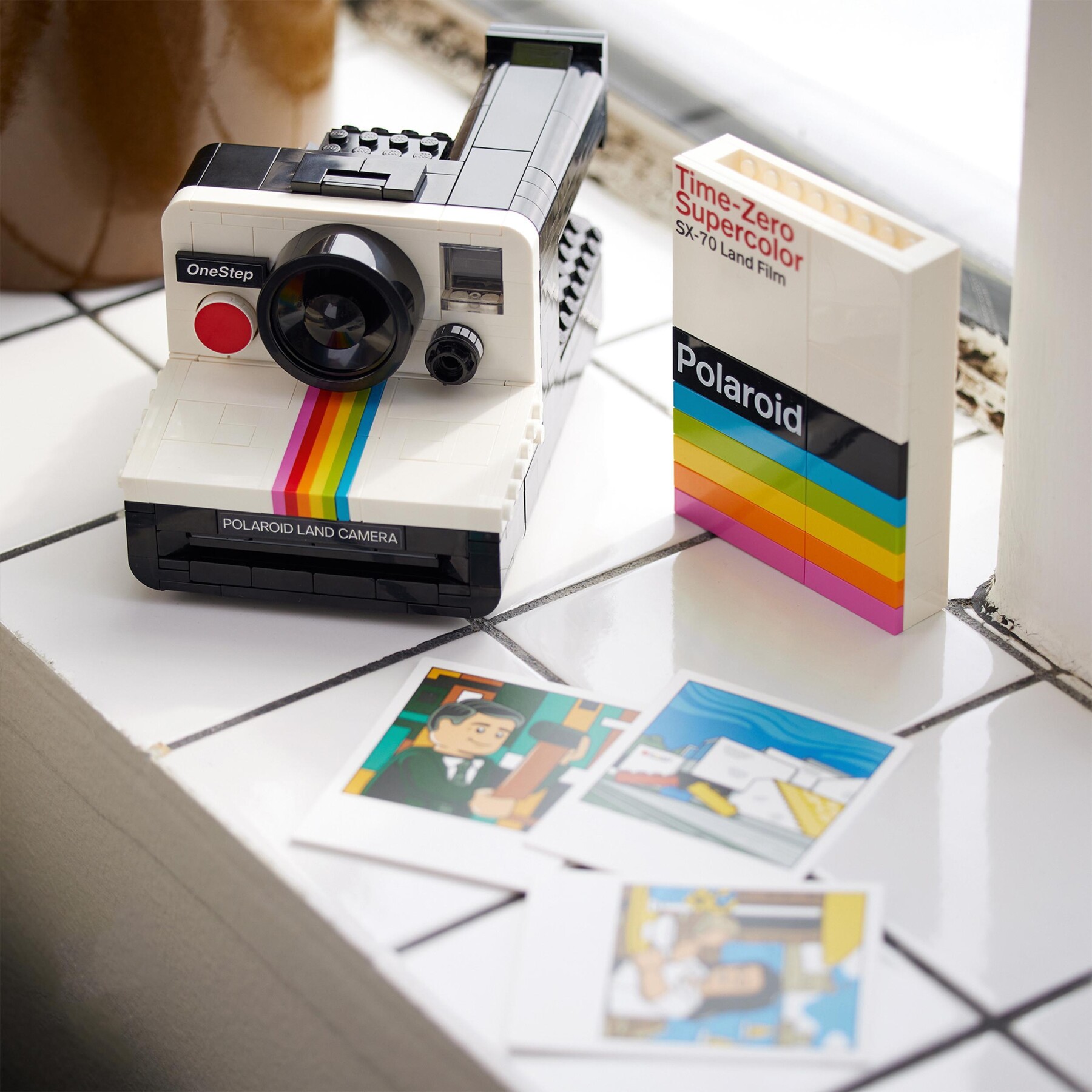 Macchina fotografica Polaroid Land Camera 1000 - Angolo Vintage