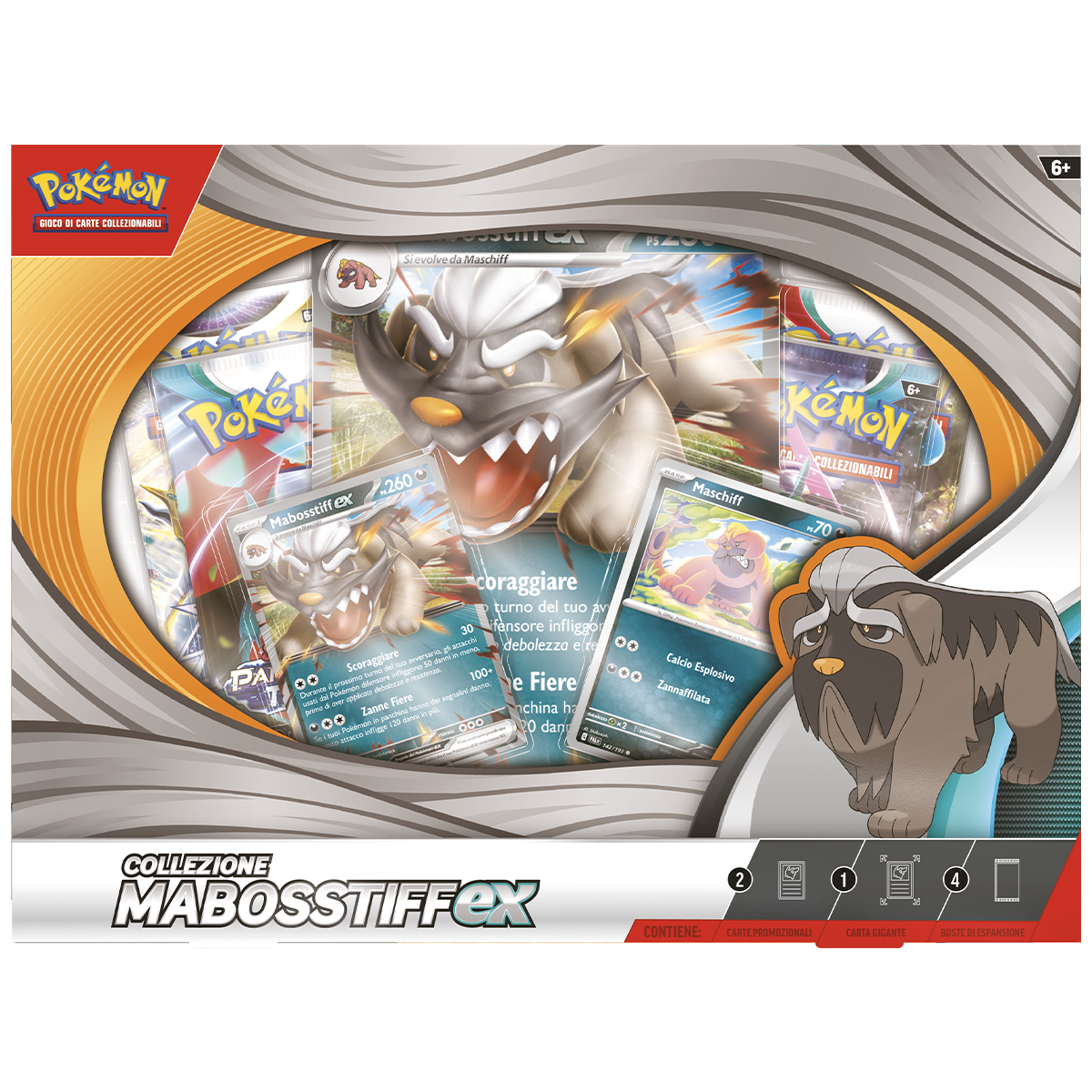 Pokémon collezione mabosstiff-ex - POKEMON