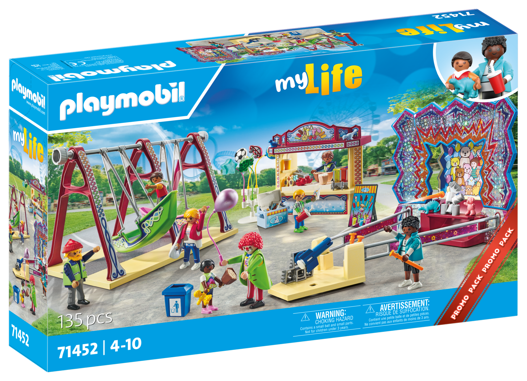 Playmobil promo pack 71452 luna park per bambini dai 4 anni - Playmobil