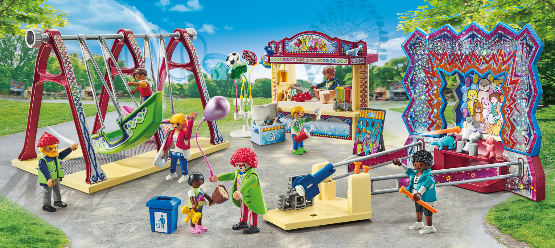 Playmobil promo pack 71452 luna park per bambini dai 4 anni - Playmobil