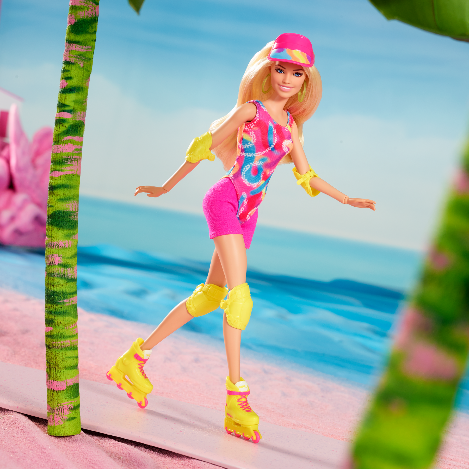 Barbie the movie - margot robbie roller skate da collezione - Barbie