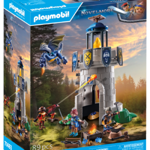 Playmobil novelmore 71483 torre dei cavalieri con drago per bambini dai 4 anni - Playmobil