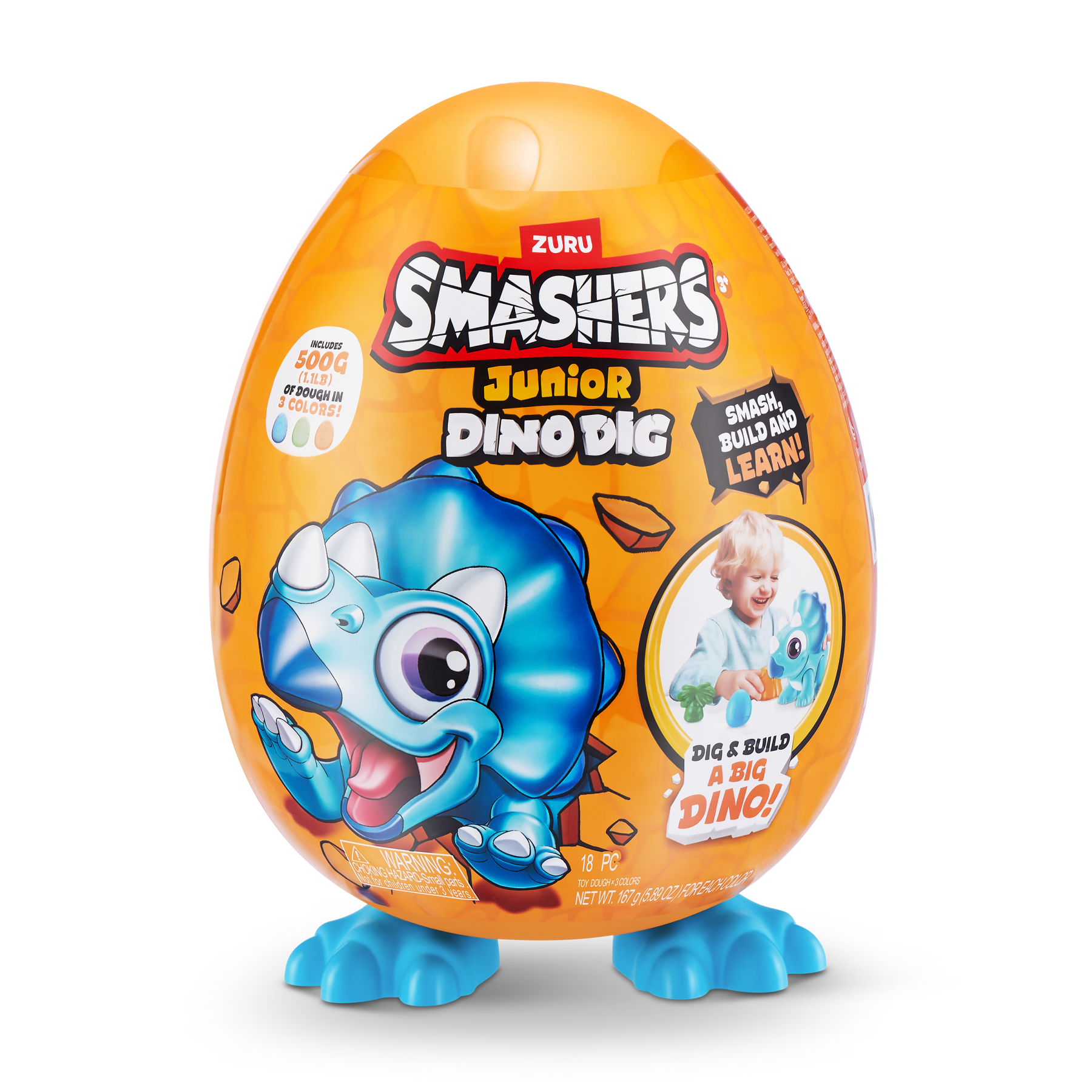 Smashers junior dino dig uovo piccolo - 