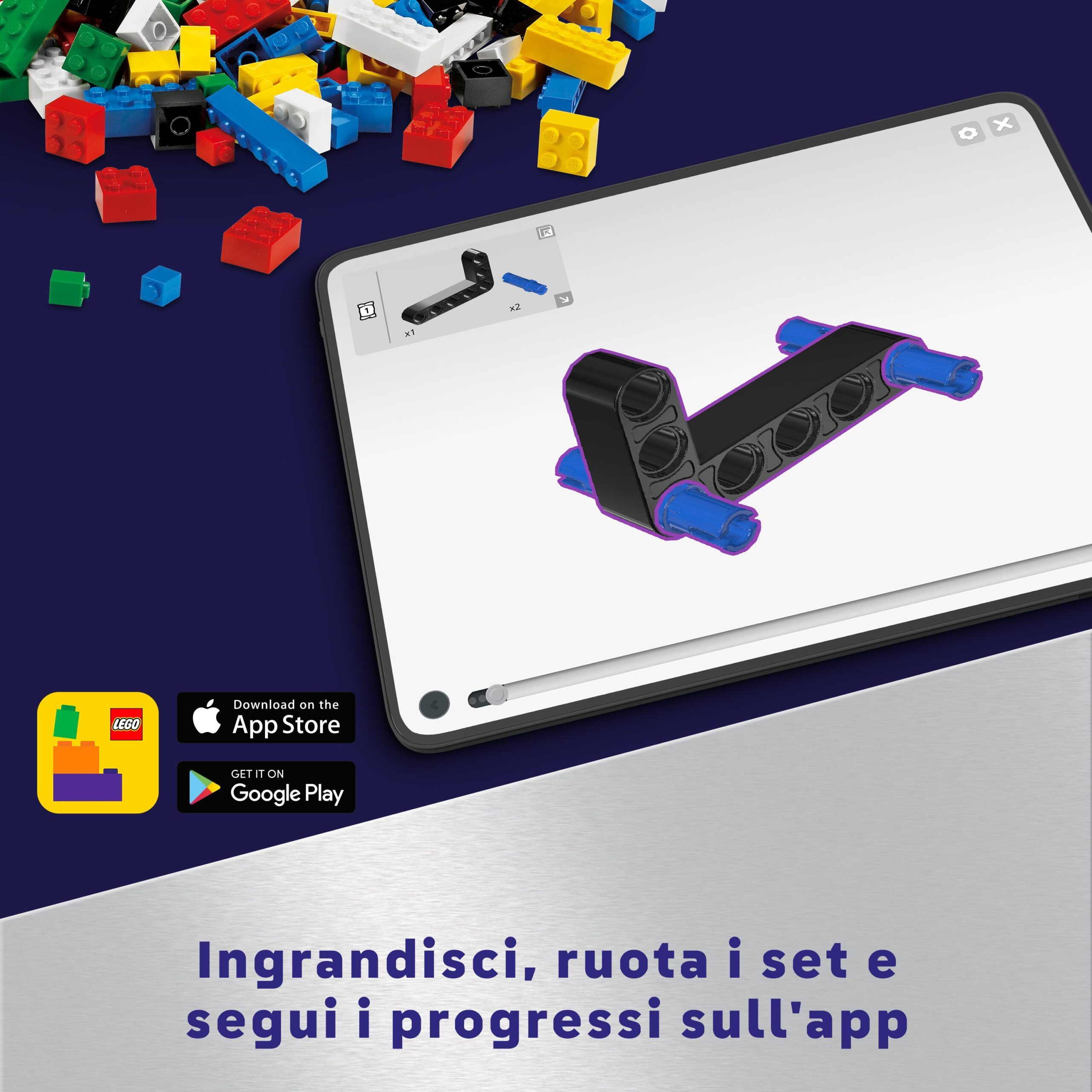 Lego technic 42181 astronave heavy cargo vtol lt81, giochi per bambini 10+, aereo spaziele giocattolo da costruire con funzioni - LEGO TECHNIC