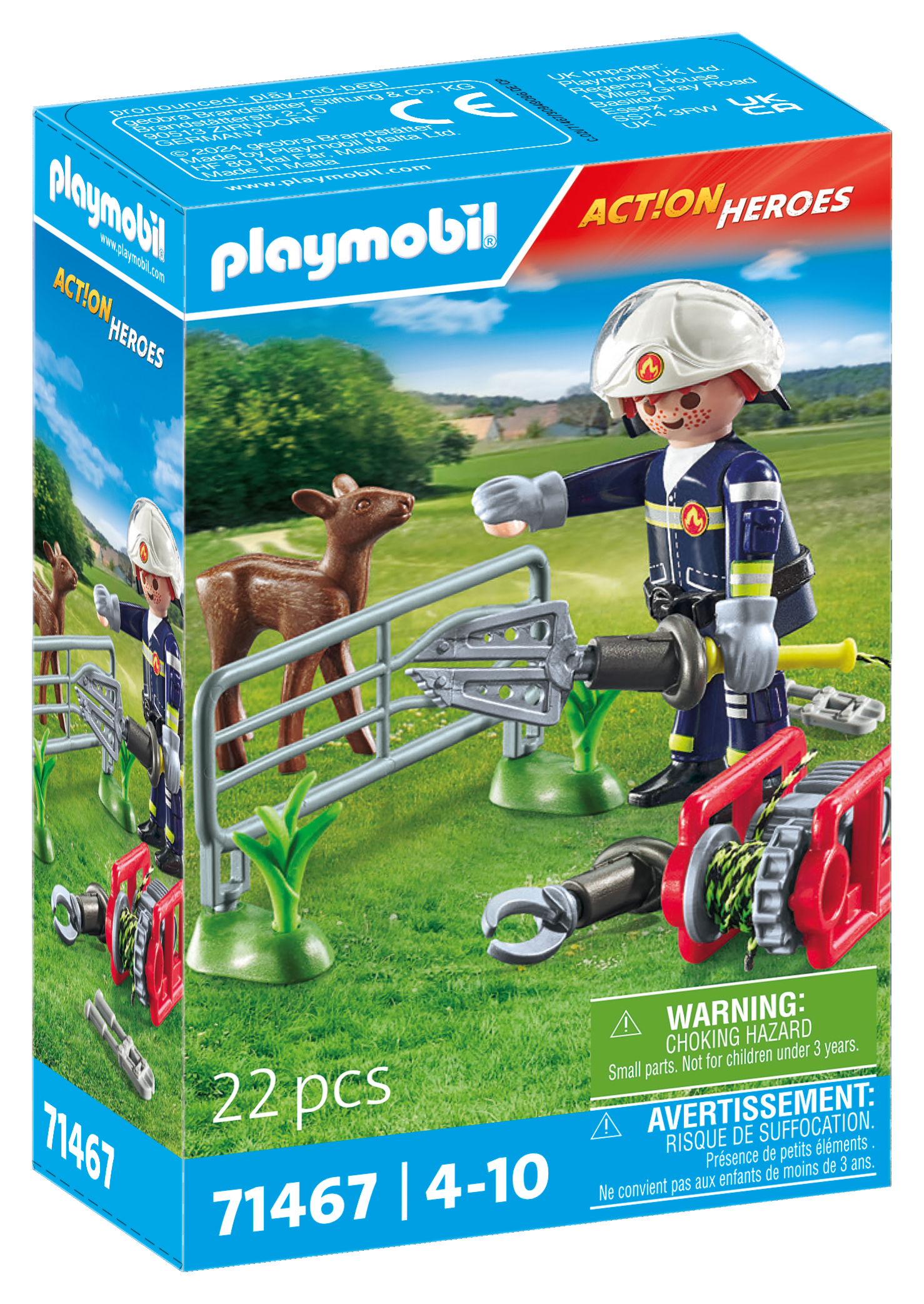 Playmobil 71467 pompieri in azione per bambini dai 4 anni - Playmobil