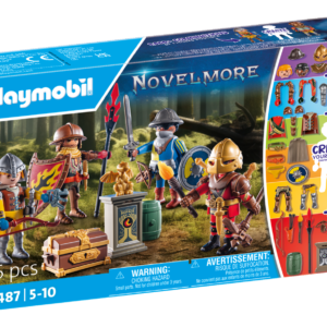 Playmobil novelmore my figures 71487: cavalieri per bambini dai 4 anni - Playmobil