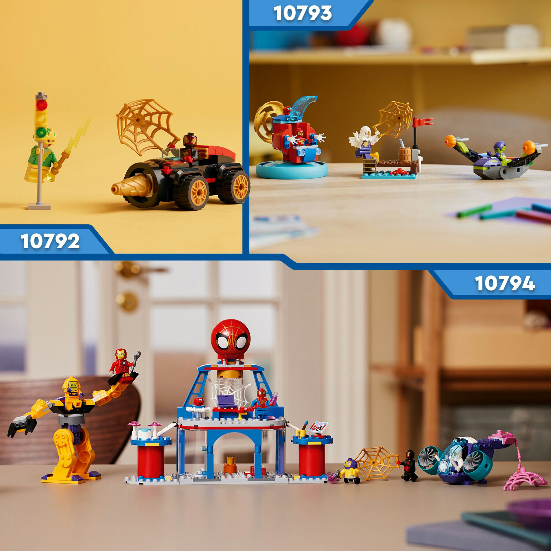 Lego spidey e i suoi fantastici amici 10792 veicolo trivella di spider-man, gioco bambini 4+, macchina giocattolo e 2 supereroi - LEGO SPIDERMAN, SPIDEY