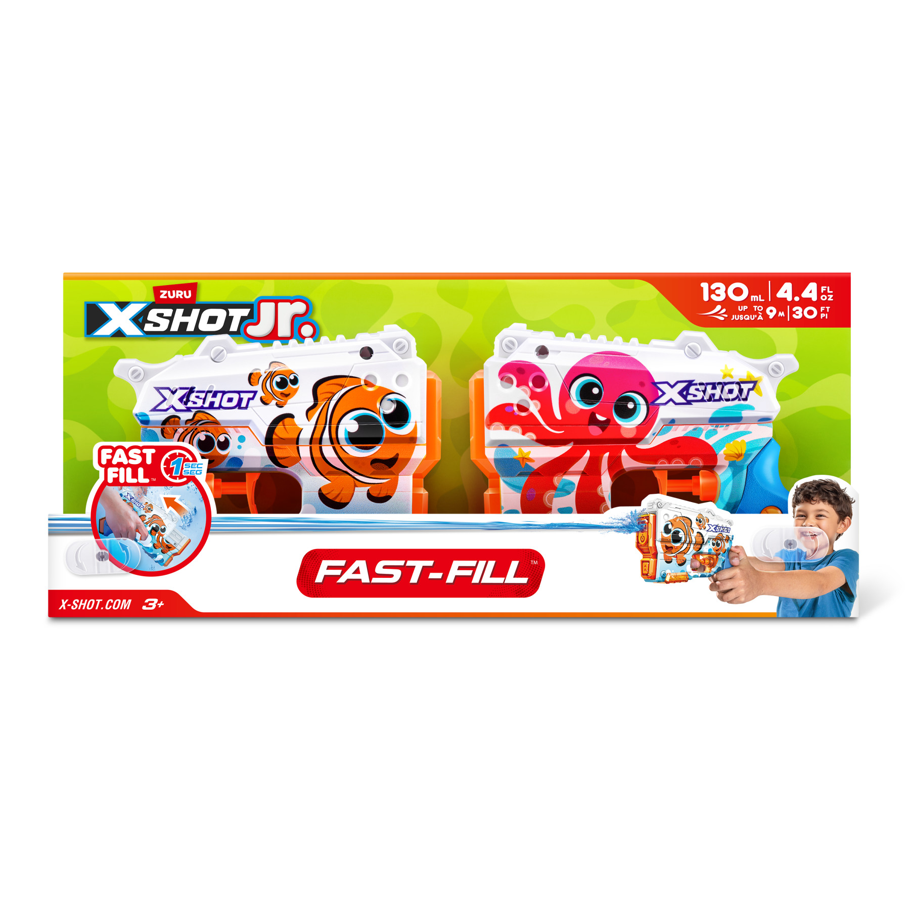 Xshot junior fast-fill water blaster confezione da 2 - 