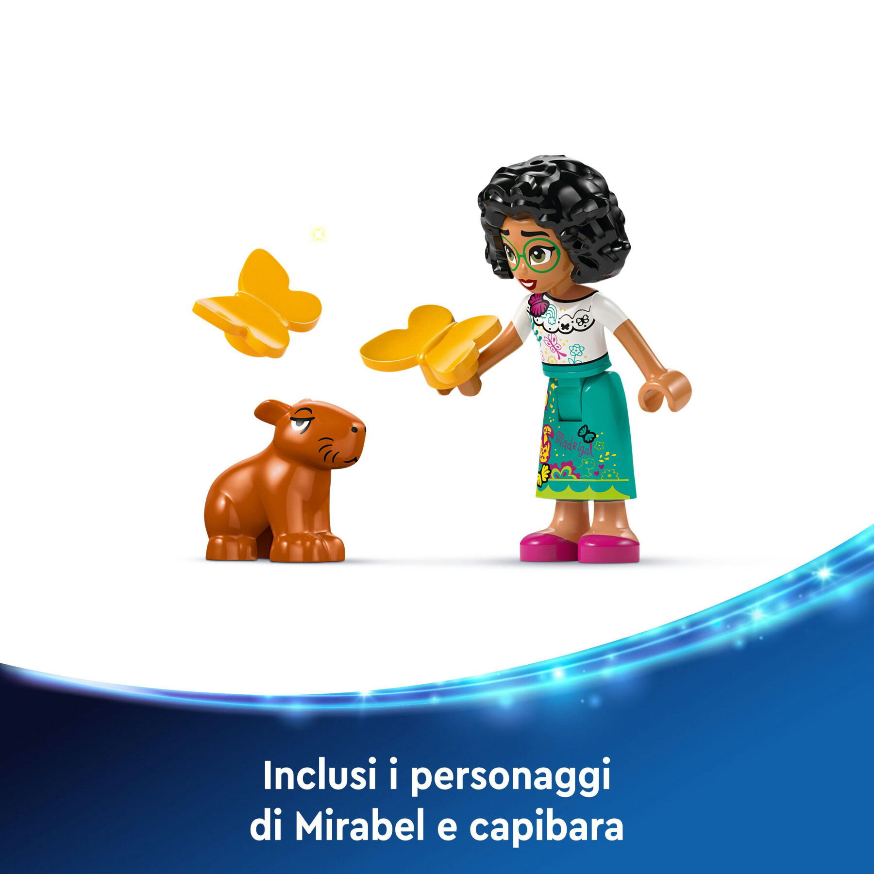 Lego disney 43239 portafoto e portagioie di mirabel madrigal, giochi bambini 6+ con mini bambolina, braccialetto e portafoto - DISNEY PRINCESS, LEGO DISNEY PRINCESS