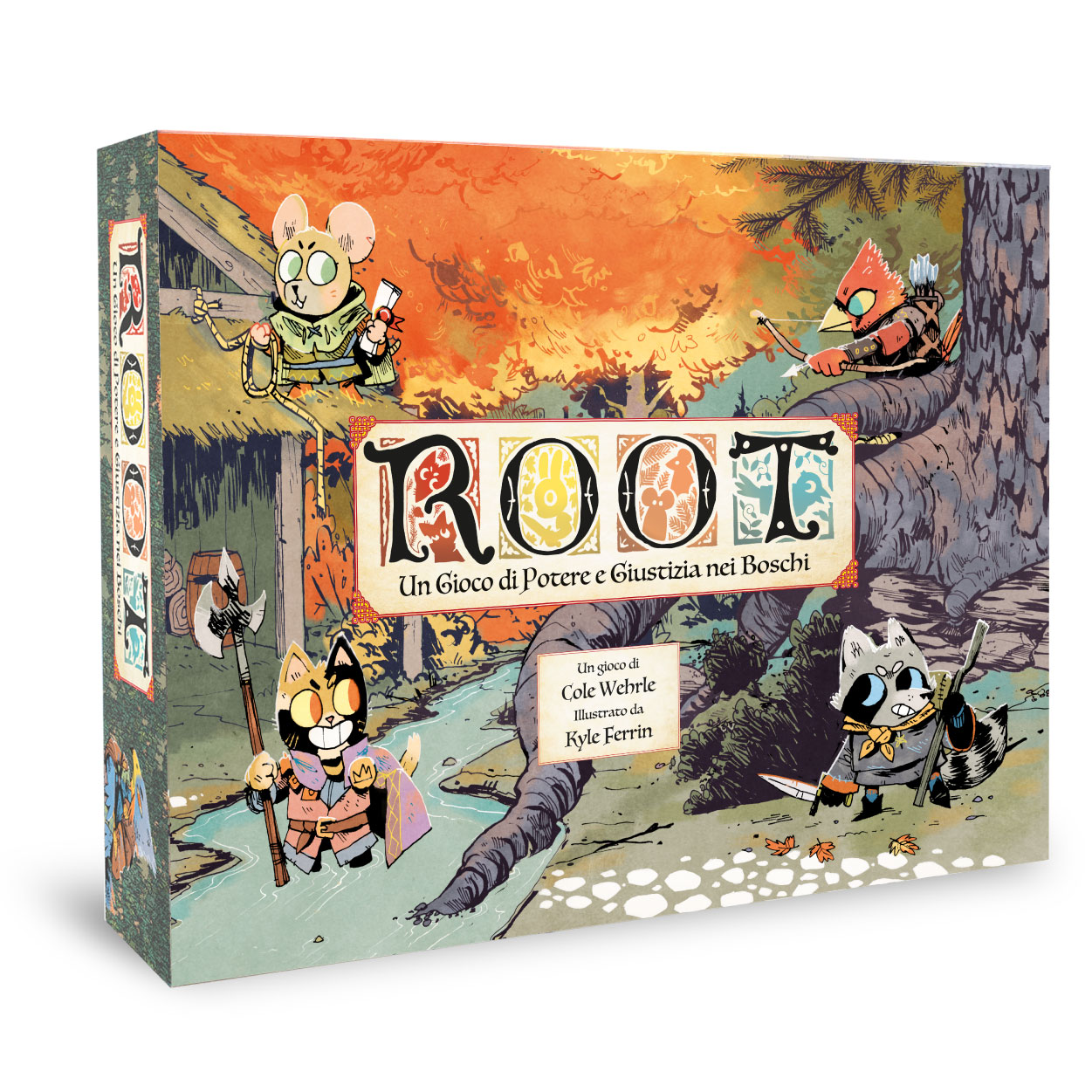 Root - un gioco di potere e giustizia nei boschi - scatola base - ms edizioni - 