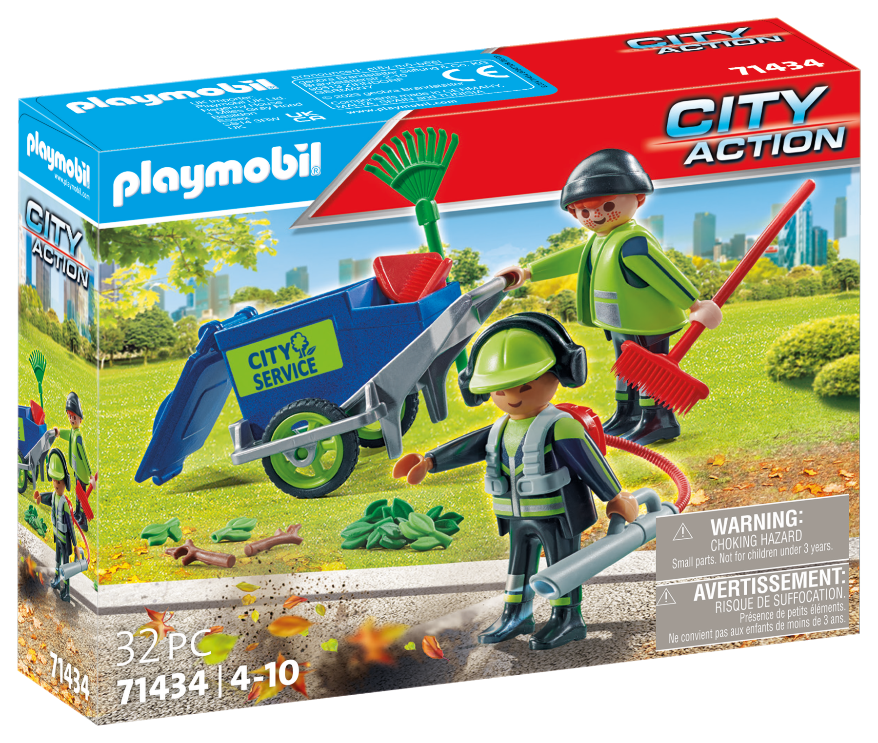 Playmobil 71434 squadra di pulizia per bambini dai 4 anni - Playmobil