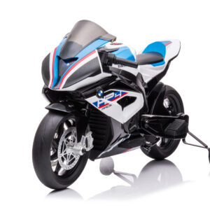 Moto bmw hp4 12v 7 ah moto elettrica colore bianca - 