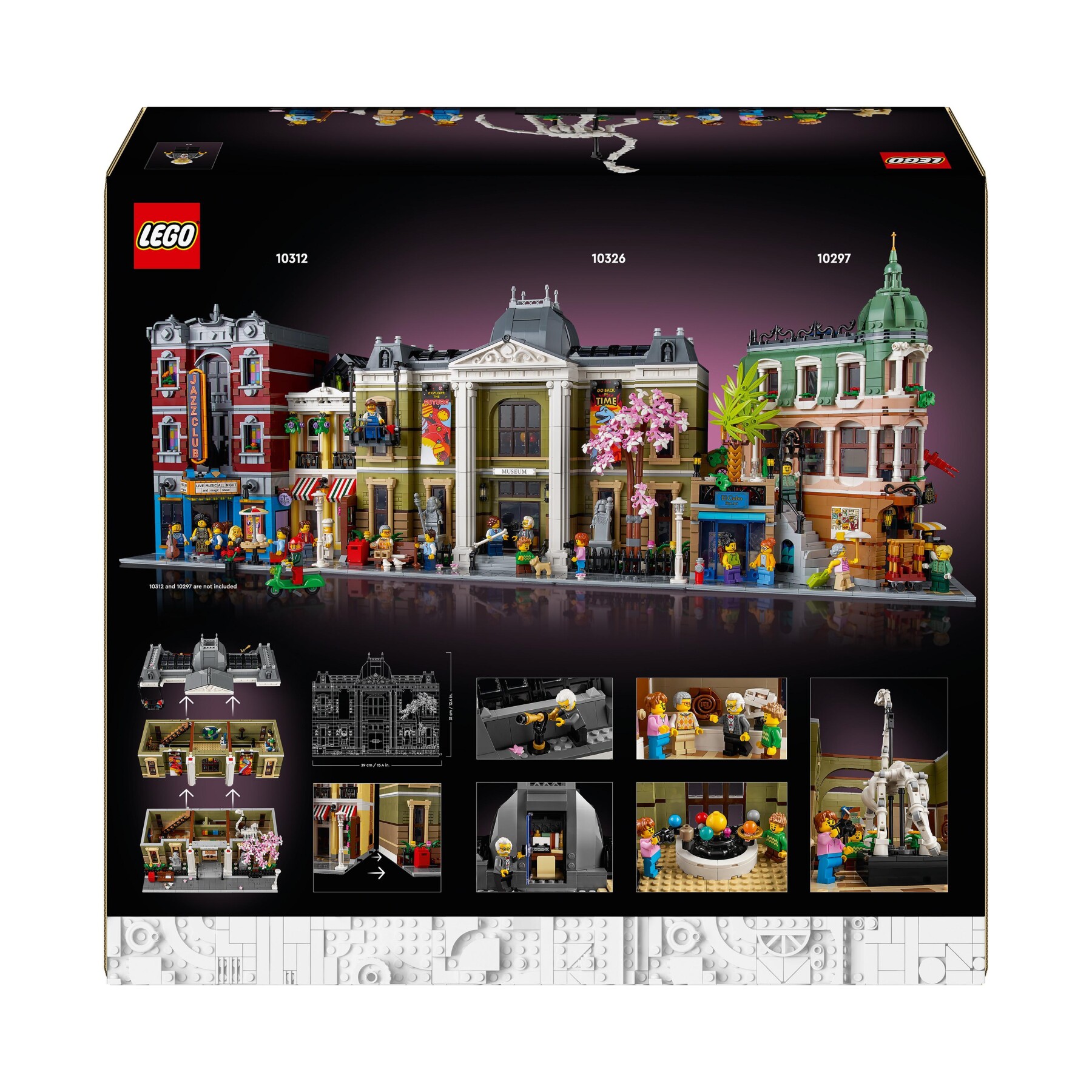 Lego icons 10326 museo di storia naturale, modellino di edificio modulare, idea regalo per adulti, lui, lei, uomo o donna - Lego, LEGO ICONS
