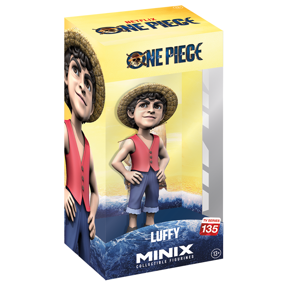 Minix collectible figurines - one piece monkey d. luffy - 
