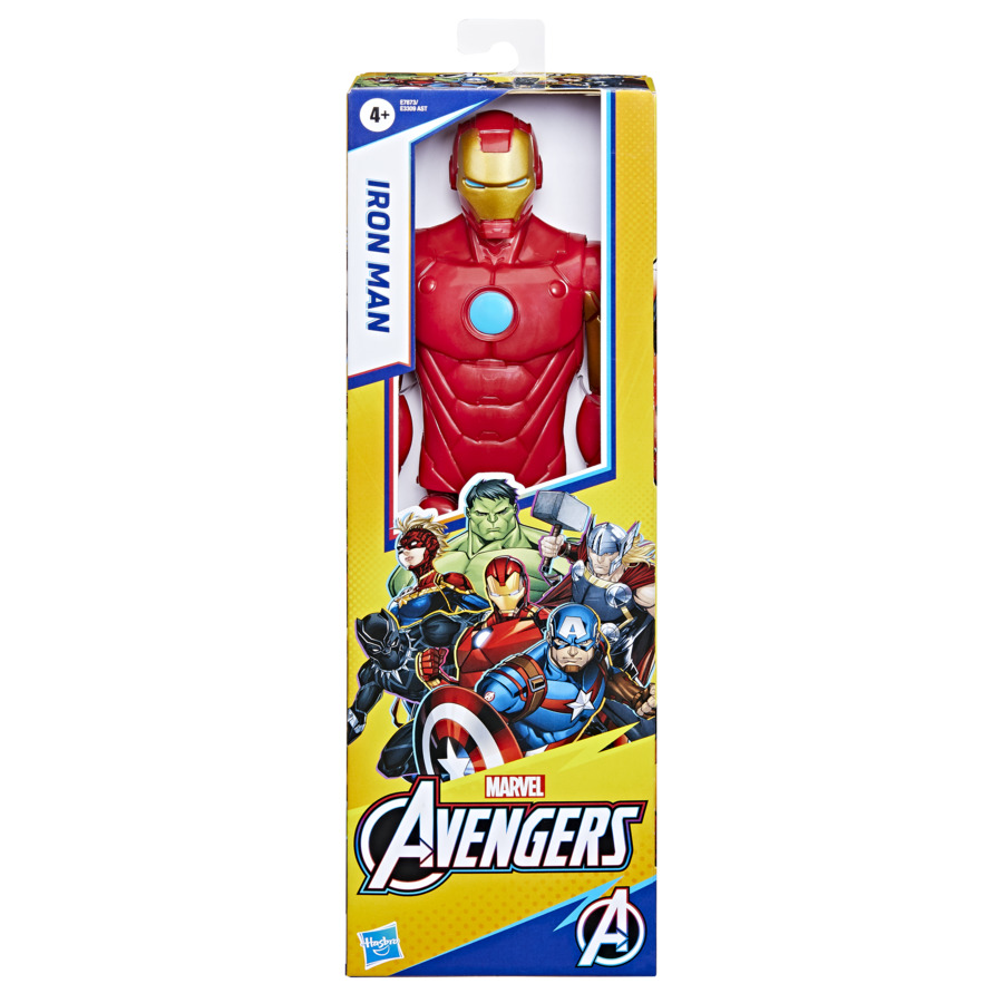 Hasbro marvel avengers, titan hero iron man, action figure 30 cm - Avengers