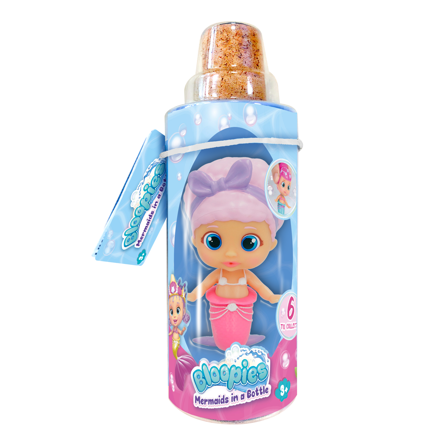 Bloopies mermaids in a bottle, sirenette spruzza-acqua in bottiglia - 