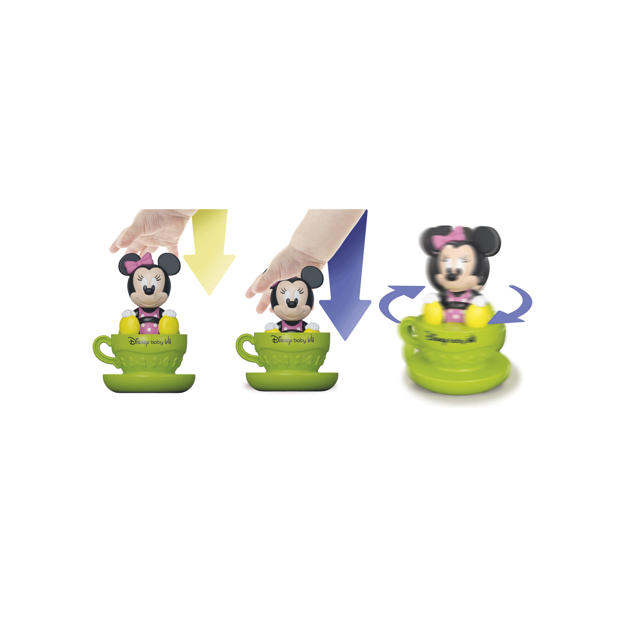 Clementoni - 17891 - disney spinning teacups - BABY CLEMENTONI, Disney Stitch