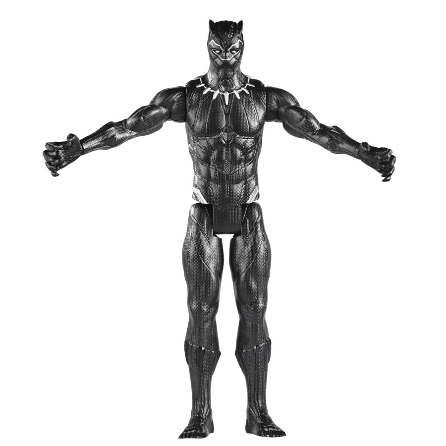 Hasbro marvel avengers, titan hero black panther, action figure 30 cm - Avengers