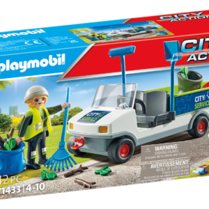 Playmobil 71433 pulizia della citta' con veicolo per bambini dai 4 anni - Playmobil