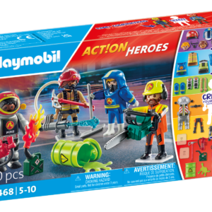 Playmobil my figures 71468 pompieri per bambini dai 4 anni - Playmobil
