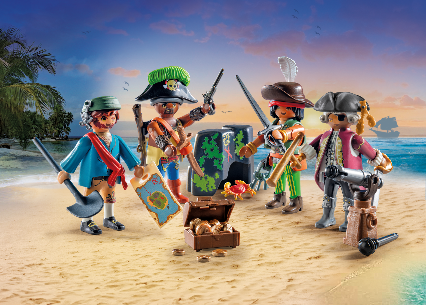 Playmobil my figures 71533 pirati per bambini dai 4 anni - Playmobil