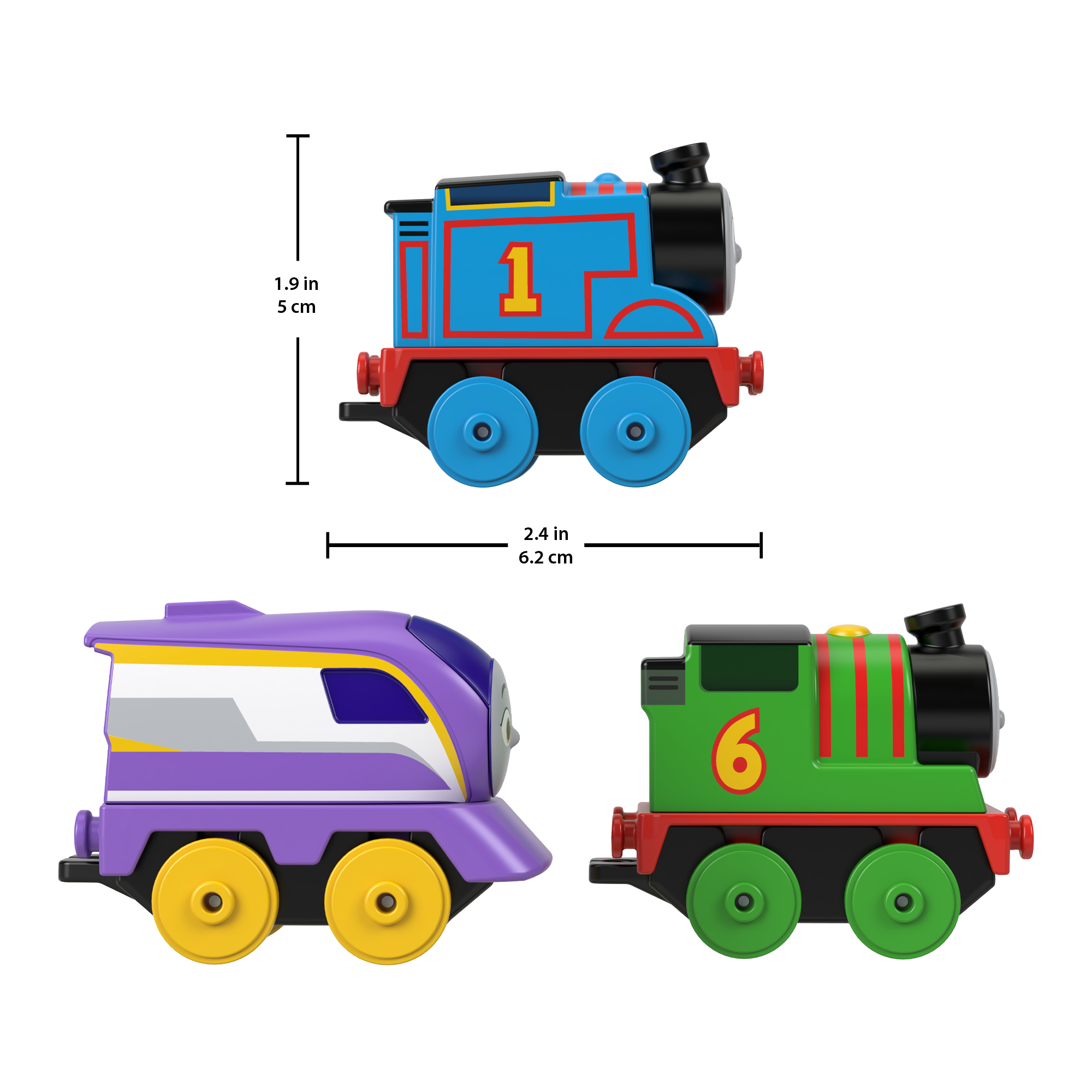 Il trenino thomas - pista lavoro di squadra, playset con 3 locomotive a spinta incluse di thomas, percy e kana - THOMAS & FRIENDS