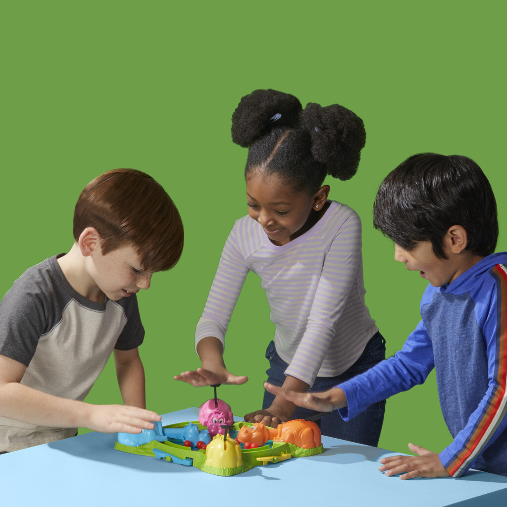 Hasbro gaming - mangia ippo, gioco da tavolo per l'età prescolare, dai 4 anni in su, da 2 a 4 giocatori - HASBRO GAMING