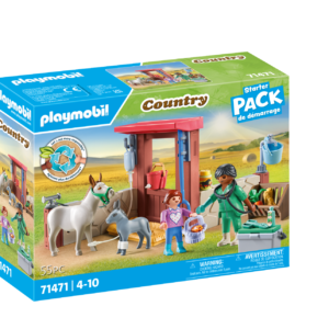 Playmobil starter pack 71471 veterinario della fattoria - Playmobil