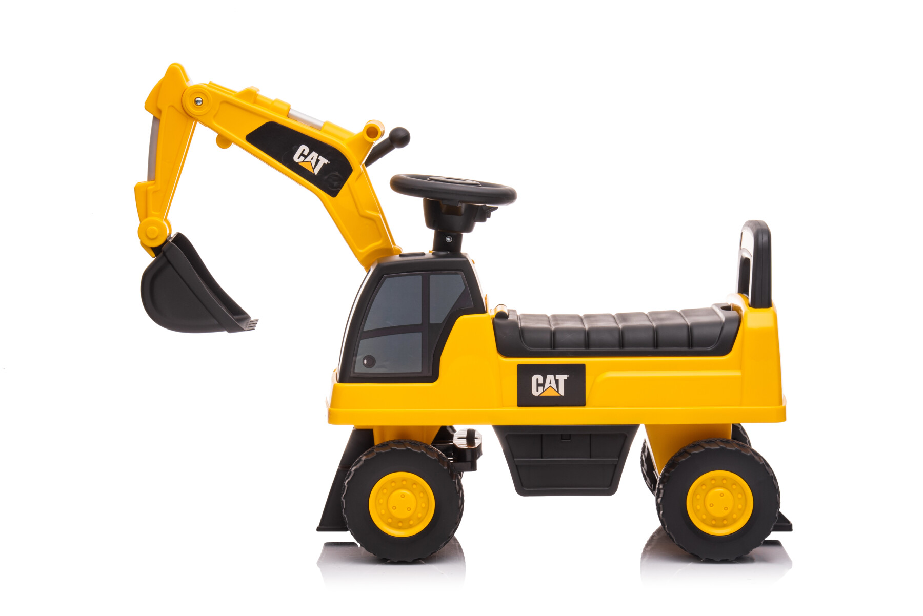 Escavatore caterpillar primipassi con ruspa mobile - 