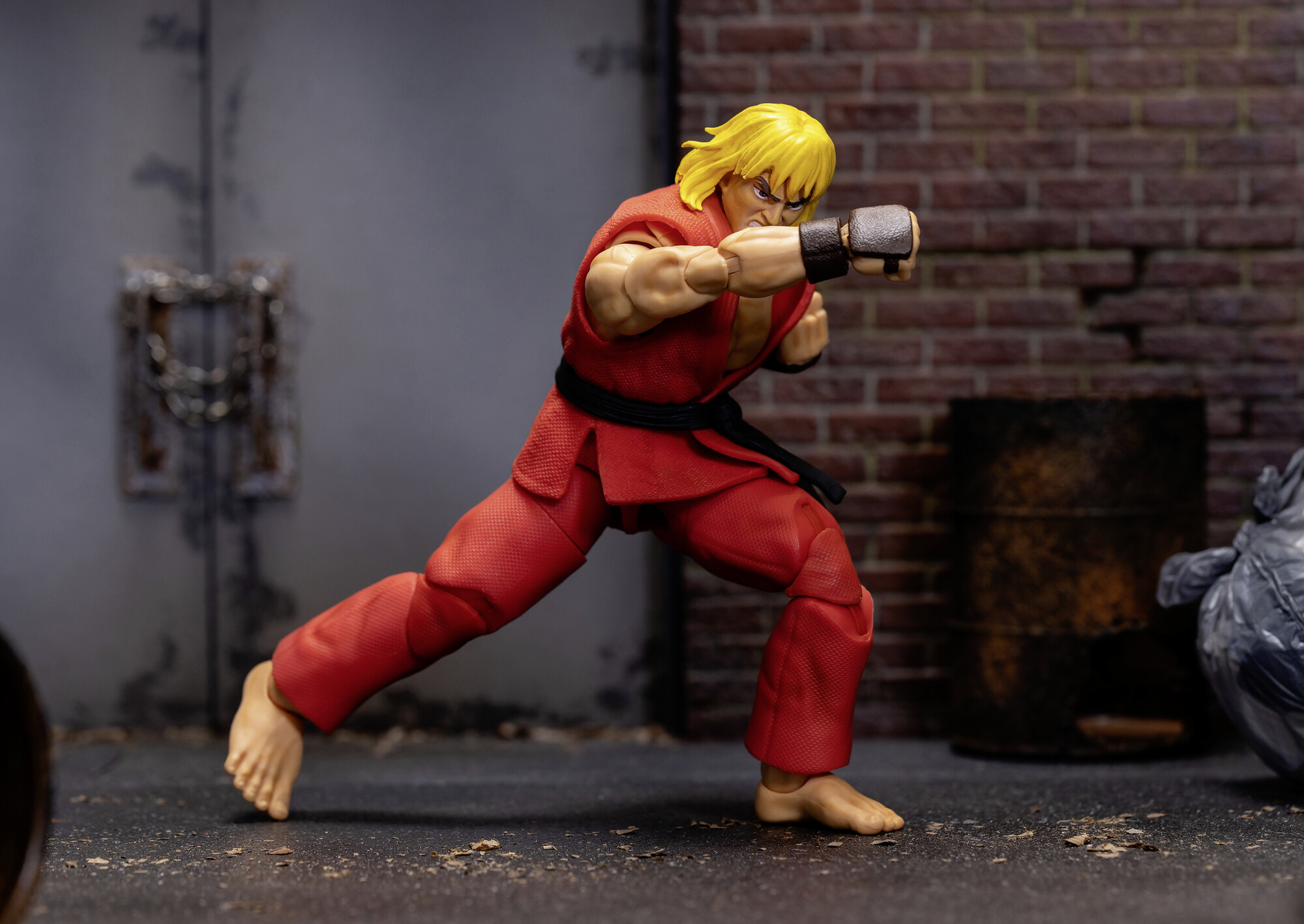 Jada toys street fighter figura ken da 15 centimetri - 
